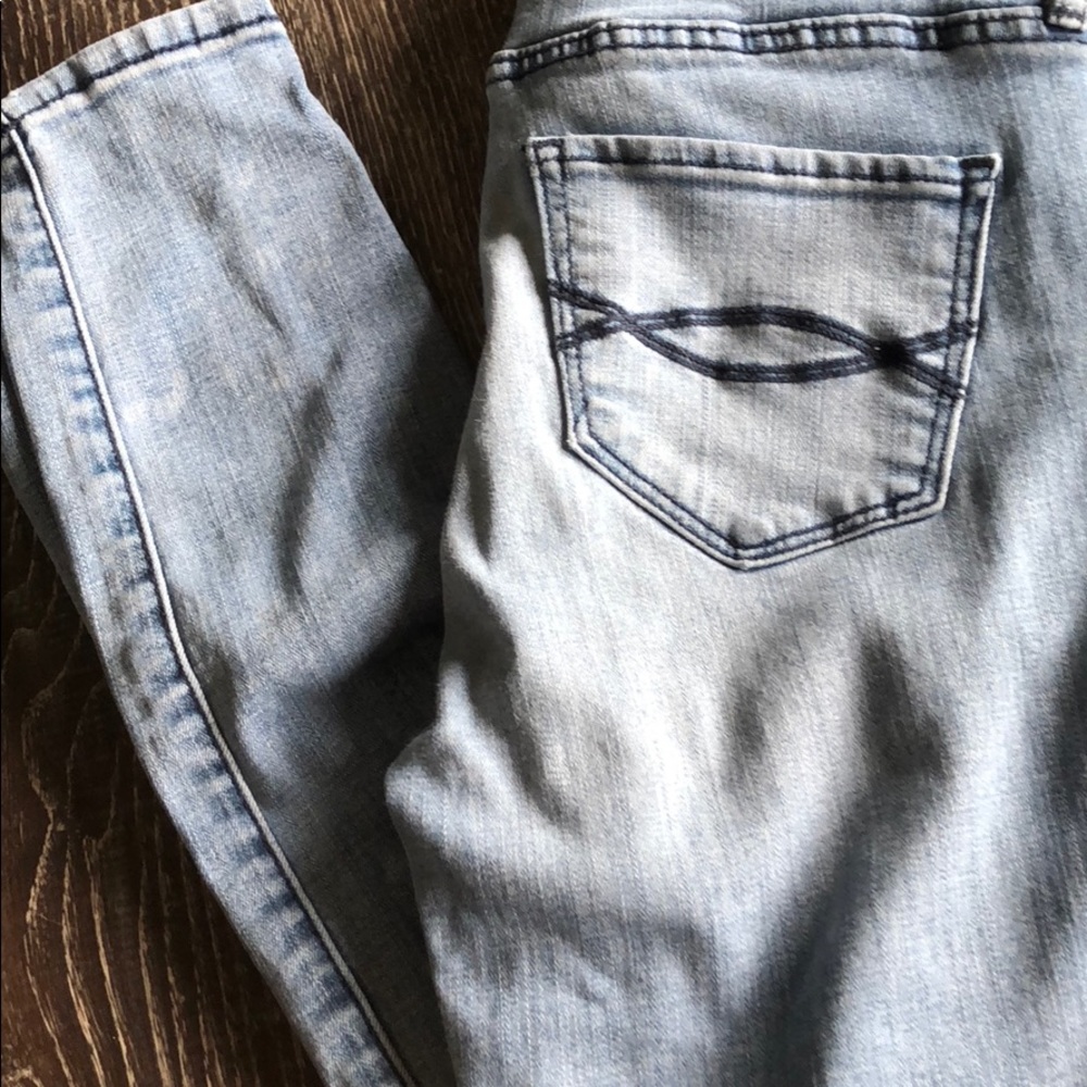 Abercrombie and Fitch light wash jeans